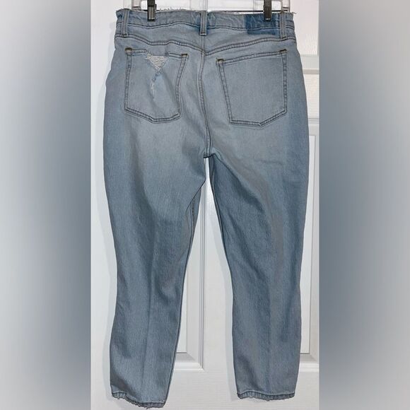 Abercrombie & Fitch Jeans The Skinny HIgh Rise Curve Love Size 30/10S short - Picture 2 of 4
